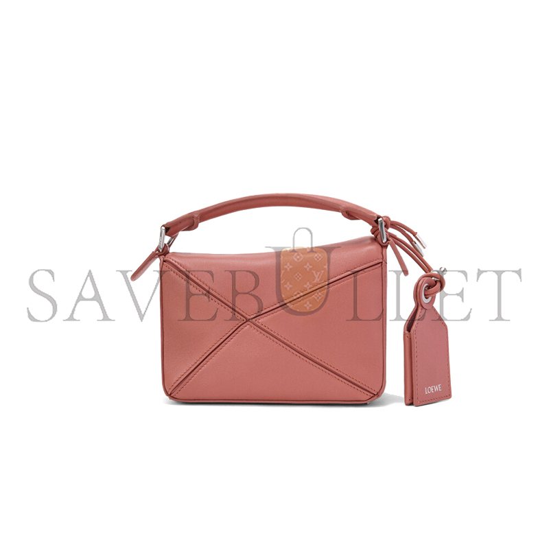 LOEWE MINI FEATHERLIGHT PUZZLE BAG IN NAPPA LAMBSKIN A510PLIX04 (17.5*12.5*7.5cm)